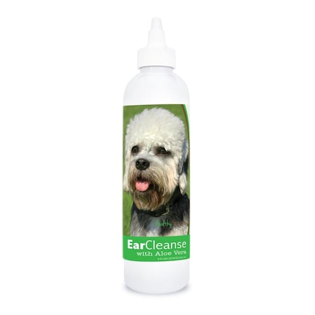 Healthy Breeds 8 oz Dandie Dinmont Terrier Ear Cleanse with Aloe Vera Cucumber Melon 840235196907